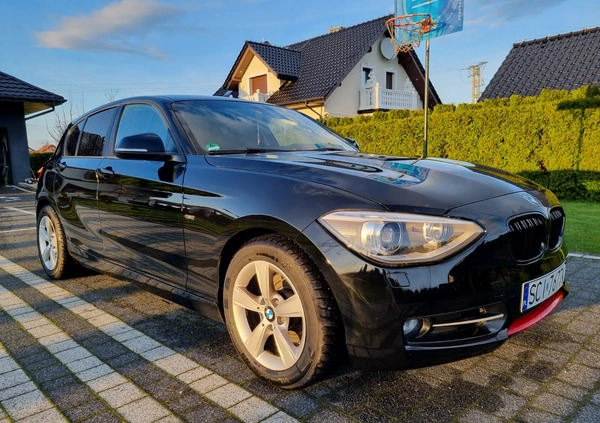BMW Seria 1 cena 42700 przebieg: 151000, rok produkcji 2014 z Ustroń małe 254